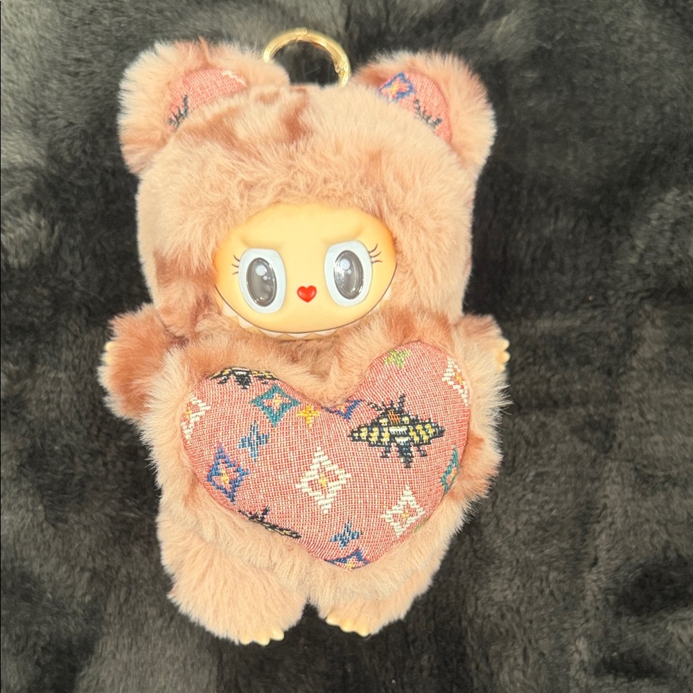 CUSTOM Monster Bear Plush Keychain